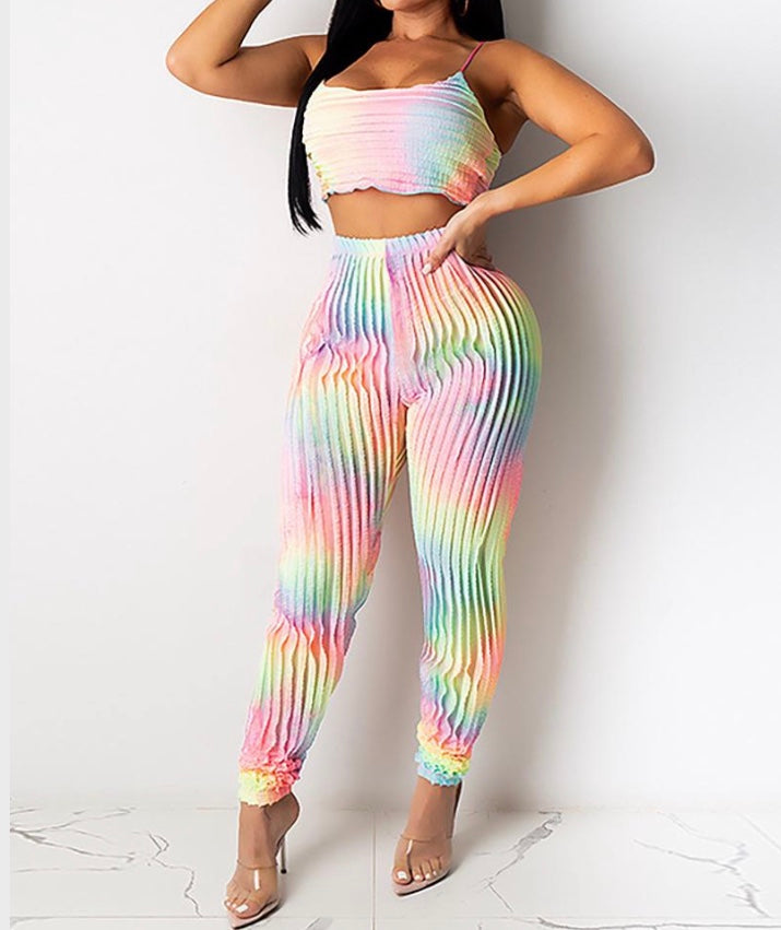cotton candy crop top